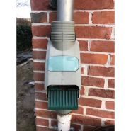 Système de filtration d'eau de gouttière pour toiture jusqu'à 80 m²