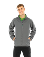 Veste softshell homme recyclée - polyester recyclé TOPGREEN - coupe-vent et respirante - Réf: R901M_1