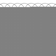 Vidaxl bordure de pelouse fer enduit de poudre 25x0,65 m 141074_1