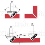 W171.670.Rukd - Fraise à plaquette HW KleinDIA® pour plastique en V - diamètre 67 - Sistemi S.R.L._1