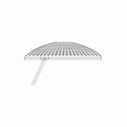 Abri voiture démontable area / structure en acier / toiture arrondie en toile_1