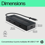 Concentrateur USB-C HP 4K_1