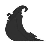 Godet d'excavation-mini-pelle - caterpillar finance france - 400 mm (16 in) - poids 107 kg_1