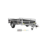 Remorque polyvalente en bois - WOODY FW150 - 1 essieu freiné - PTAC : 1500 Kg - 306 x 154 cm - SARIS_WOODY_FW150_1