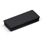 Aimant publicitaire rectangulaire Vegea - coque en plastique PS - aimant ferrite - 55x22x9mm - personnalisation possible_1