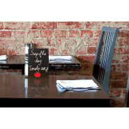 Set de 3 Ardoises rigides A5 - noir - pour chevalets de table_1