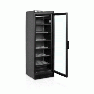Congélateur vertical de vitrine noir L.595mm 1 porte TEFCOLD_1