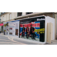 Habillage de palissade - Solution esthétique et professionnelle pour valoriser vos chantiers avec PANO Nice_1
