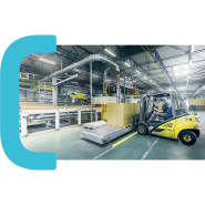 Panneau thermique laine de roche sur-mesure, répondant aux contraintes « sécurité incendie », utilisé en intérieur pour la réalisation d'enceintes exposées à de forte chaleur (cuisines, laboratoires ) - COLDKIT PORTISO_1