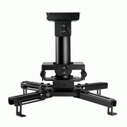 VALUE Support robuste pour projecteur, fixation sous plafond, jusqu'à 45 kg, noir_1