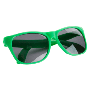 Lunettes de soleil en plastique - Protection UV400 - Couleur vert - 20g_1