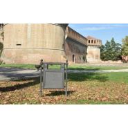 2271.000.002 - Poubelles Scilla - Neri - 31L - double panneau frontal en aluminium moulé_1