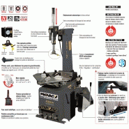 As944w - monte/demonte-pneus provac automatique avec blocage exterieur de 10 à 24_1