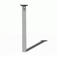 Distributeur de gel hydroalcoolique adultes - DGH01 - hauteur 1245 mm, longueur 80 mm, largeur 80 mm_1