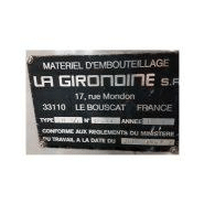 Groupe tirage-bouchage liège Girondine CM 9/1 - matériel d'occasion pour bouteilles de cidre_1