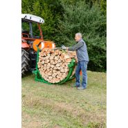 Fagoteuse de bois avec capacité d’un stère par fagot