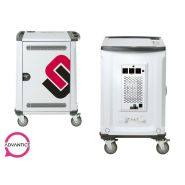 Paraproject trolley U32 - Chariot pour 32 tablettes et ordinateurs portables jusqu'à 14'' - Compact et maniable_1