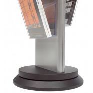 Présentoir tournant Torre - Réf. 1813 - 2 faces avec 12 bacs transparents A4 Vision_1