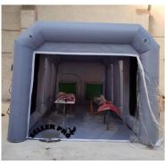 Cabine de peinture gonflable SellerPro Oxford 1 - Dimensions sur-mesure, parois transparentes et système de surpression_1