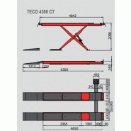 Pont élévateur à ciseaux  teco 4300_1