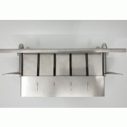 Presse-mottes INOX Grand Modèle - 8 mottes de 5 x 5 x 5 cm pour plants vigoureux_1