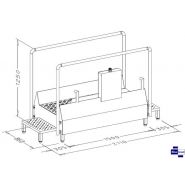 Sèche-semelles passage obligé PLUS - Séchage rapide et efficace des semelles avec brosses rotatives et système en acier inoxydable_1