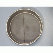 Tamis de test en acier inox SAULAS 200x50mm - 1 mm_1