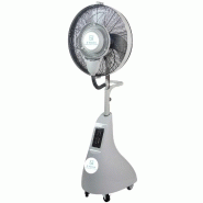 Ventilateur brumisateur design haute performance 170cm - Réservoir 14L - IP24 - Autonomie 6h_1