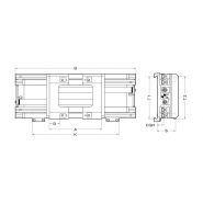 HP15D055 - Écarteurs et ajusteurs de fourche - Cebria - avec adaptateur, 2 fonctions hydrauliques_1