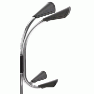 Nouveau porte manteau en métal chromé CHROMY_1