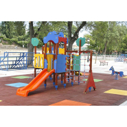 Structure de jeu combinée pour enfants de 3 à 13 ans - Poids total: 370 kg - Ge-2450 - Jolas_1