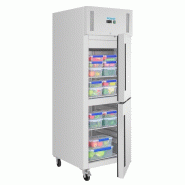 Armoire réfrigérée positive GN 2 portillons série G 600L PG052 Polar_1