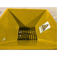 Broyeur industriel double arbre multi-matériaux avec motorisation 2×7,5 kW et 20 couteaux en acier allié - MBR400_1