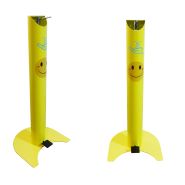 Borne avec pédale mécanique Curtis Kids - Elecom - 83,1 cm - Réservoir inox 3,70 L - Pompe à savon manuelle en acier inoxydable_1