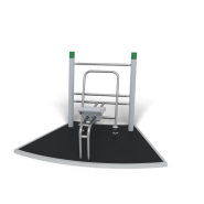 Équipement de fitness extérieur - Rameur 8065153 Sportpoint Hags - Montage rapide et robuste_1