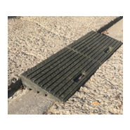 Rampe de franchissement en caoutchouc recyclé - RAMP C - ADS Equipements Eurl - pour bordures jusqu'à 110 mm_1