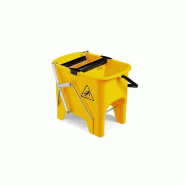 Seau de lavage rocket bi-bac 2x8l rlx essor a pedale (sans roues)_1