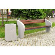 Poubelle publique Navan - Komserwis - 40L - Référence 003356 - Design Aneta Bolisąga_1