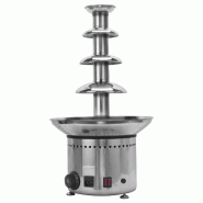 Fontaine à chocolat inox avec 4 étages - 60 cm | Qdm - SBCH4_1