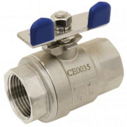 Vanne inox à passage intégral femelle - 15/21 - 300941_1