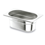 Bac GN Gastro 1/4 Inox - Hauteur 100 mm - Empilable et Résistant_1