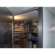 Chambre froide de conservation positive Hengel - température de 2°C à 10°C - panneaux acier laqué et intérieur inox_1