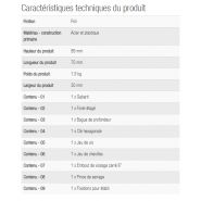 Gabarit de perçage oblique - 8 pièces - group Silverline Limited - 1,5 kg - guide en acier trempé_1