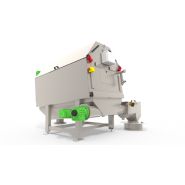 Tamis trommel - tamiseurs et cribles à déchets - aquameo - débit : de 15 à 800 m3/h_1