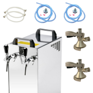 Tireuse à bière professionnelle Kontakt 40/K - Pompe à membrane, 2 lignes, 50 litres/h, Green Line_1