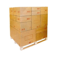 Carton simple cannelure - Norme Galia A - Résistant à l'humidité et aux chocs_1