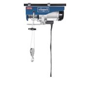 HRS800 - Palan électrique Scheppach - Charge maxi 400 kg à 800 kg avec poulie - Hauteur de levage 6 à 12 m_1