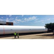 Lp11e - citerne à gaz statiques horizontaux aérien - lapesa - diamètre 1000 mm_1