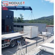 Vestiaire de chantier avec douche  / bungalow vestiaire lc3000.3 neuf_1