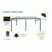 Carport solaire incliné_1